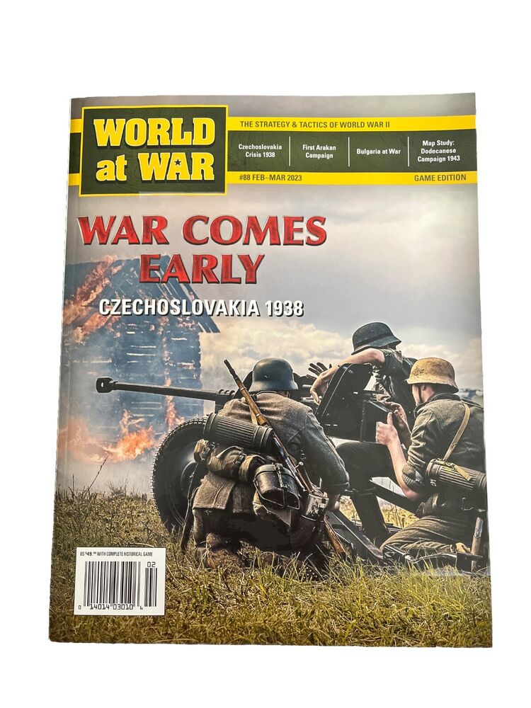 World At War Magazine #88 With Complete Historical Game - War Comes Early