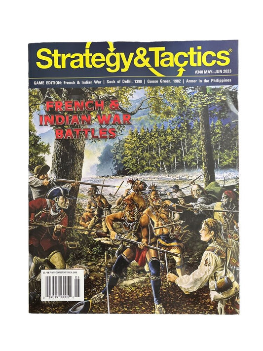 Strategy & Tactics Magazine #340 With Table War Game French & Indian War Battles