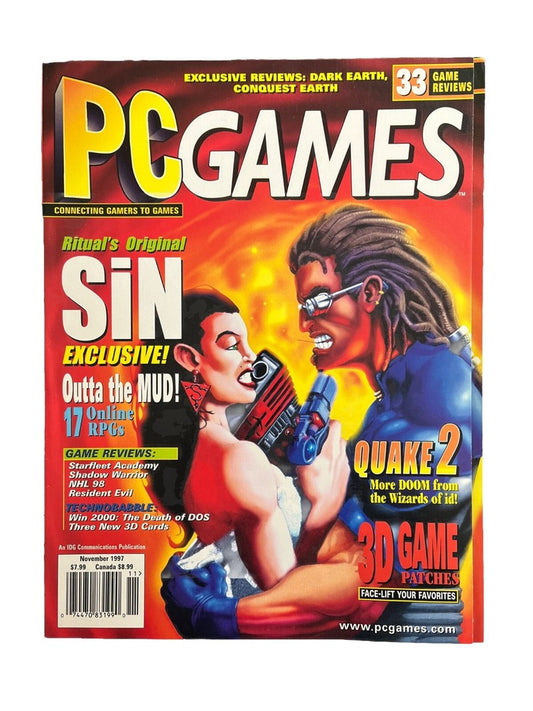 Vintage PC Games Computer Game Magazine Vol.4 No.9 1997 Ritual’s Original Sin