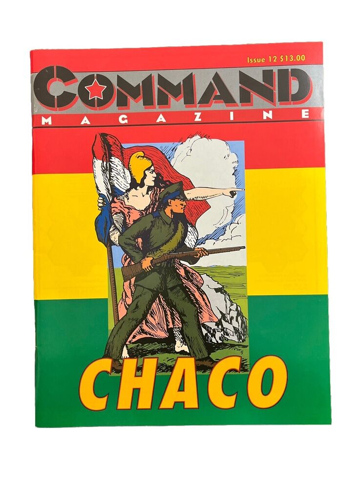 XTR Vintage Collectable Command Wargaming Magazine #12 Sept-Oct 1991 - Chaco