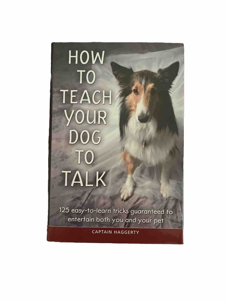 How to Teach Your Dog to Talk by Arthur J. Haggerty (2003, Hardcover)