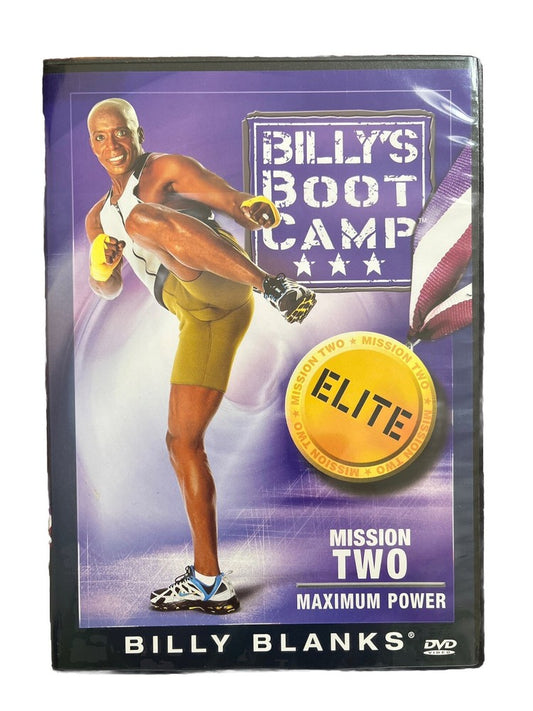 Workout Videos 4 DVDs Billy's AB BootCamp Ultimate BootCamp Mission 2-3