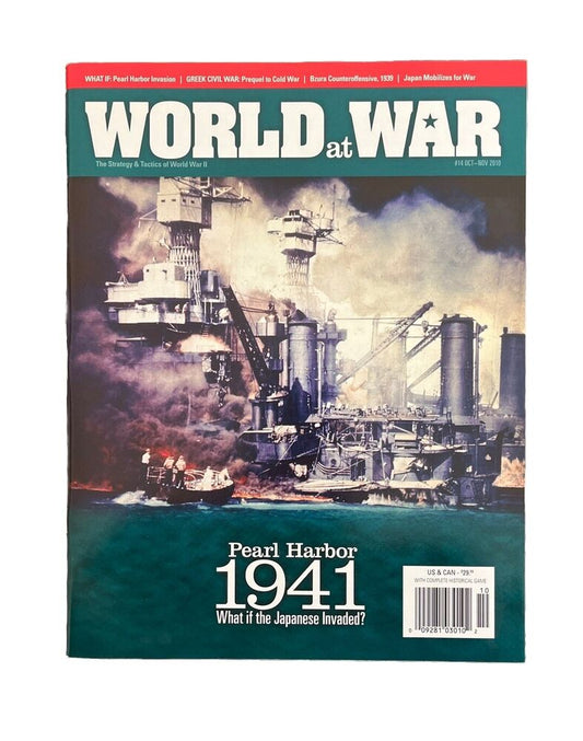 World At War Magazine #14 And Military History Tabletop Game - Pearl Harbor 1941