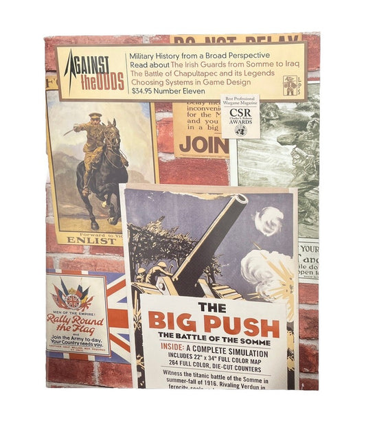 Against the Odds Wargame Magazine #11 The Big Push - The Battle of the Somme