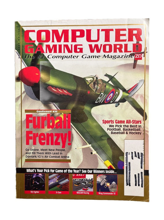 Computer Gaming World Strategy Magazine #130 May 1995 Furball Frenzy!