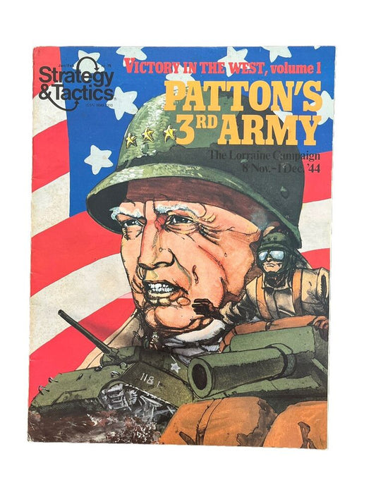 Strategy & Tactics Magazine #78 With Historical Board Game - PATTON's 3rd Army