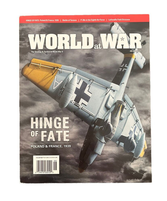 World At War Magazine #30 With Military History Board Game - Hinge Of Fate