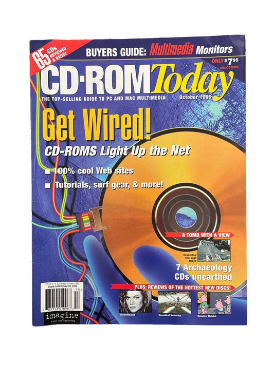 Classic CD-ROM Today PC And Mac Multimedia Magazine Vol.3 No.10 Get Wired!