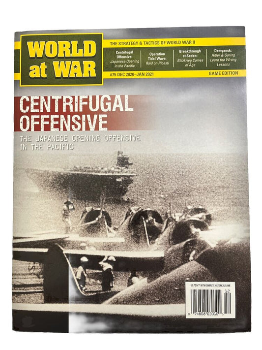 World At War Magazine With Complete New Game #75 2021 - Centrifugal Offensive