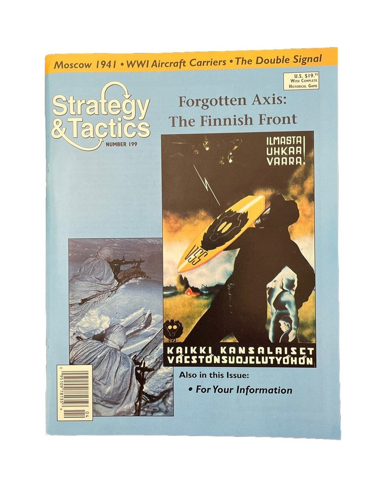 Strategy & Tactics Wargame Magazine #199 Forgotten Axis: The Finnish Front