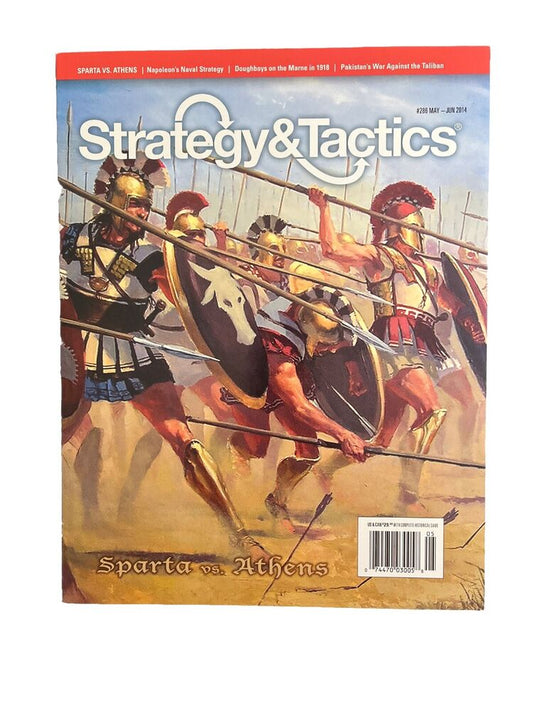 Strategy & Tactics Board Game Magazine #286 May/Jun 2014 - Sparta vs Athens