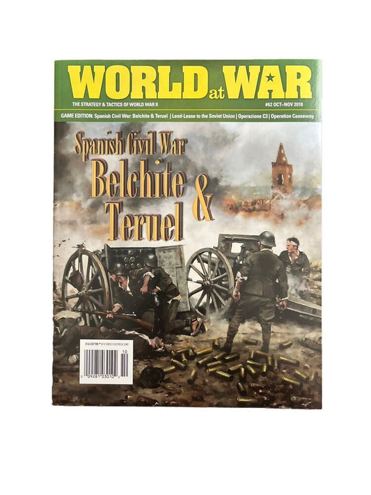 World At War Magazine #62 With War Game - Spanish Civil War Belchite & Teruel