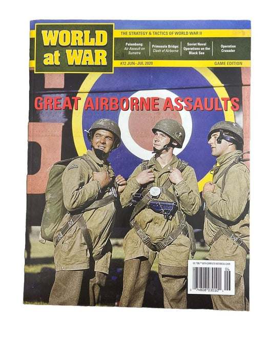 World At War Mag #72 With Military History Board Game - Great Airborne Assaults