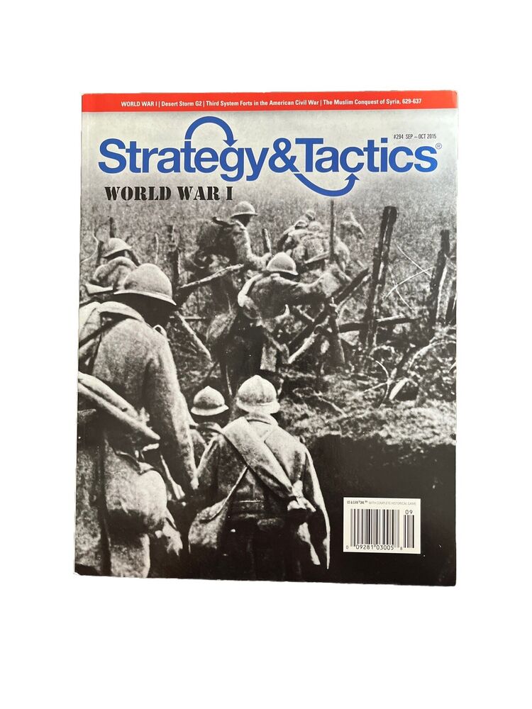 Strategy & Tactics Magazine #294 With Complete Historical Game - World War I