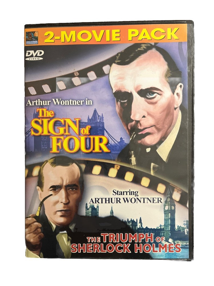Classic Detective Show Sign of Four And The Triumph of Sherlock Holmes DVD 2005