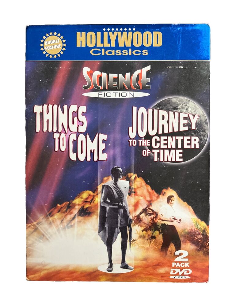 Classic Science Fiction Movie Things To Come Journey To The Center Of Time 2 DVD