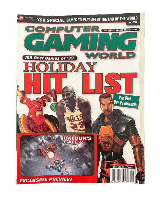 Vintage Computer Gaming World Magazine #186 January 2000 - Holiday Hit List