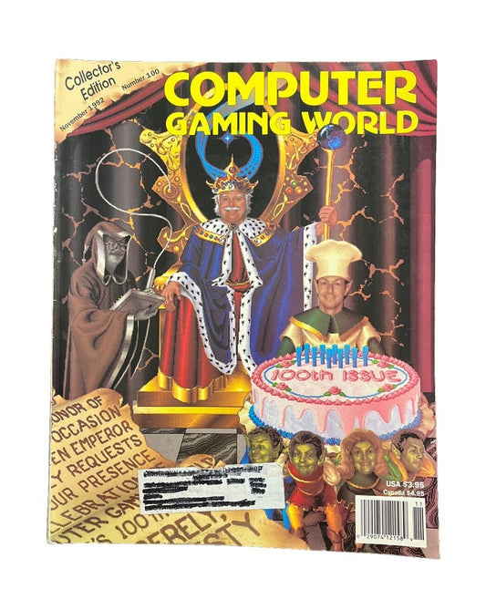 Computer Gaming World Strategy Magazine #100 Nov 1992 Collector’s Edition