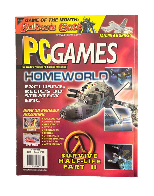 Collectable PC Games Magazine Vol.6 No.3 March 1999 - Homeworld