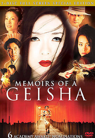 Memoirs of a Geisha (DVD, 2006, 2-Disc Set, Full Frame)