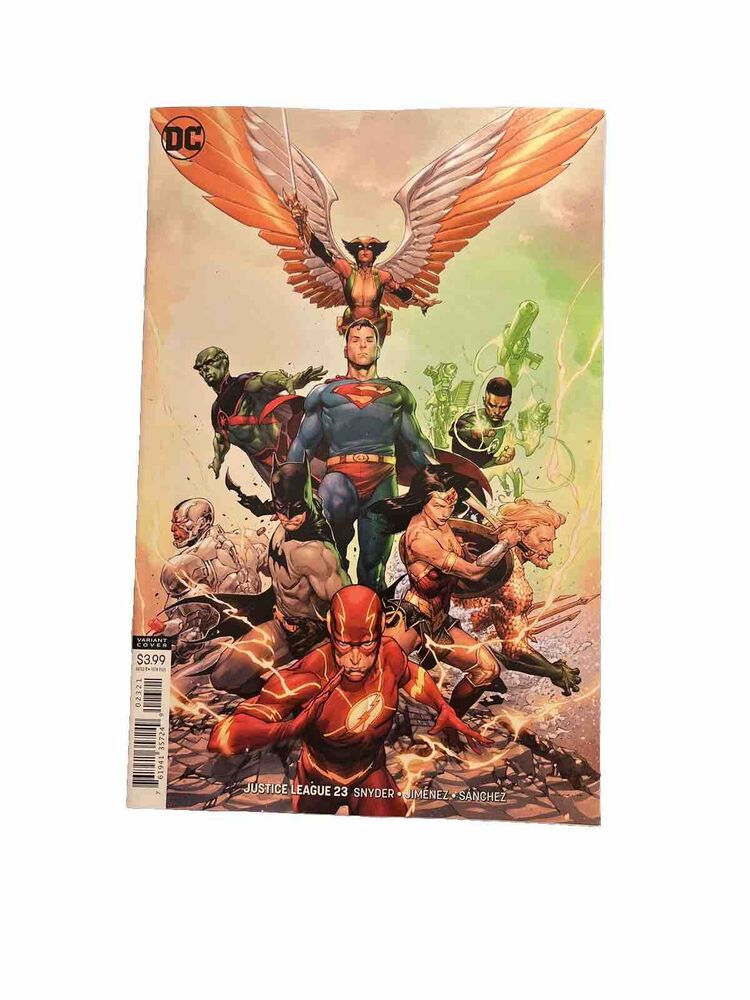 Justice League ~ No. 23, July 2019 ~ First Print Variant Cover ~ DC Comics ~ NEW