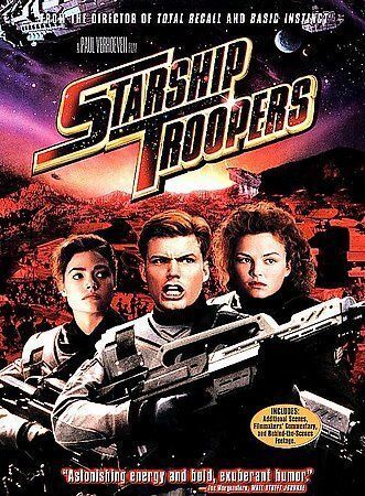 Starship Troopers (DVD, 1998, Keep Case Multiple Formats Closed Caption)