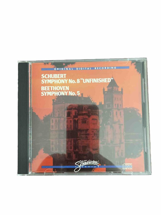 Schubert: Symphony No.8 "Unfinished" / Beethoven: Symphony No.5 (CD, 1987)