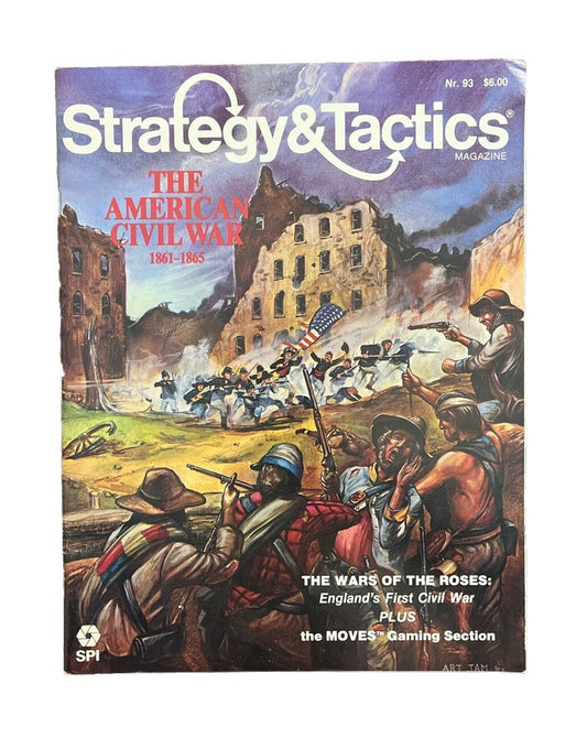 Vintage Strategy & Tactics Historical Wargame Magazine #93 The Wars Of The Roses