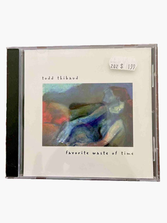 Favorite Waste of Time by Todd Thibaud (CD, Sep-1998, Doolittle Records)