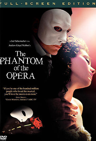 Andrew Lloyd Webbers The Phantom of the Opera (DVD, 2005, Full Frame)