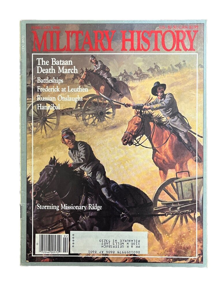 Military History Magazine Vol. 2 #4 February 1986 The Bataan Death March