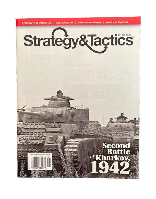 Strategy & Tactics Magazine #271 With Wargame - Second Battle Of Kharkov, 1942