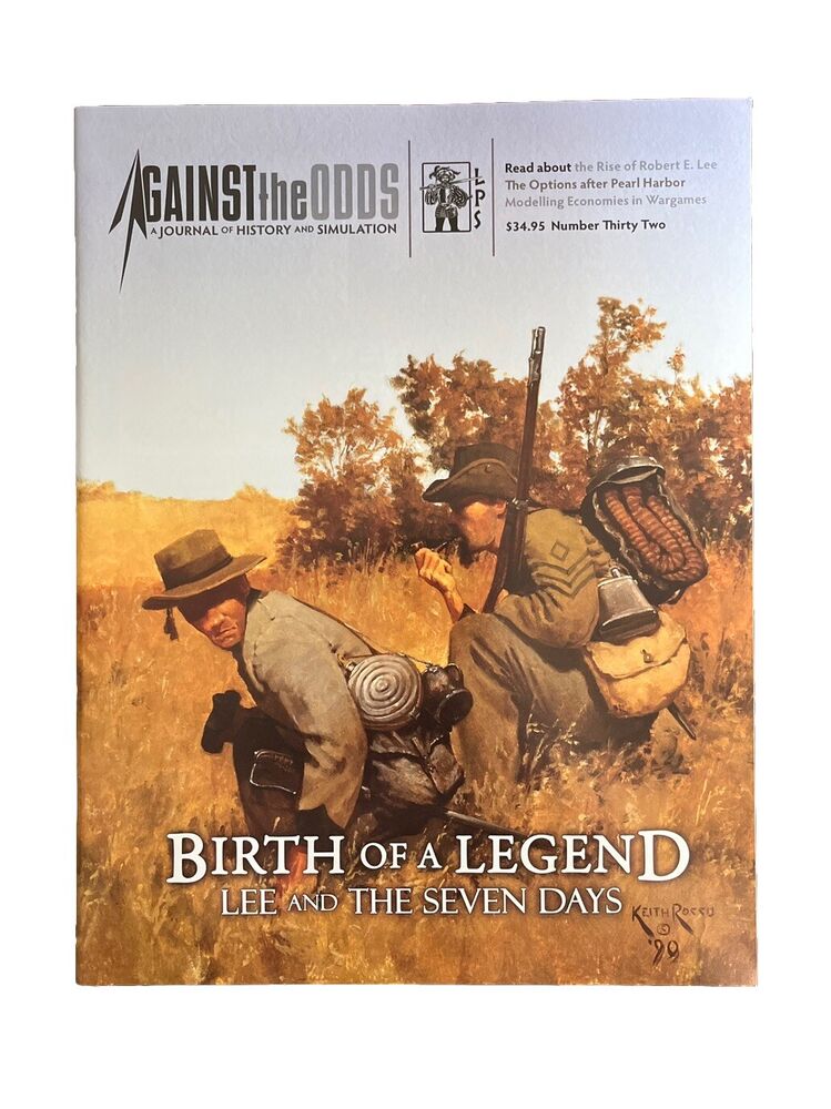 Against the Odds Magazine #32 With Historical Board Game - Birth of a Legend