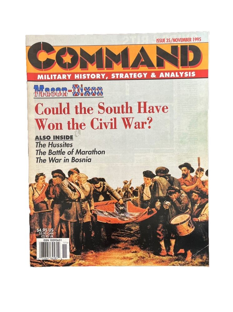 XTR Command Wargame Magazine #35 1995 - Could The South Have Won The Civil War