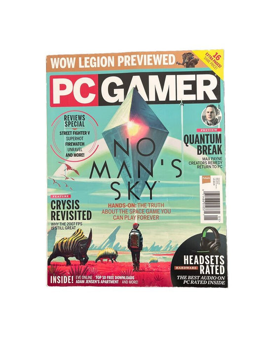 MAY 2016 PC GAMER Computer video game magazine - NO MAN’s SKY #278