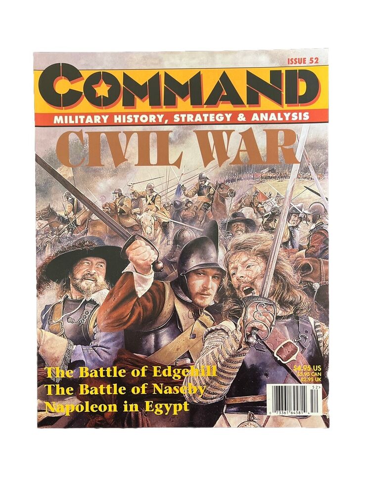 XTR Vintage Collectable Command Wargame Magazine #52 - Civil War