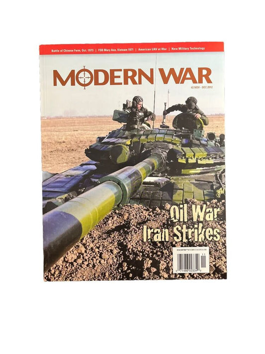 Decision Games Modern War Magazine #2 With Tabletop Game - Oil War: Iran Strikes