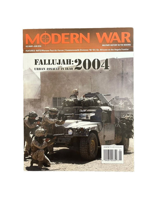 Modern War Magazine #23 With Military Historical Board Game - Fallujah: 2004