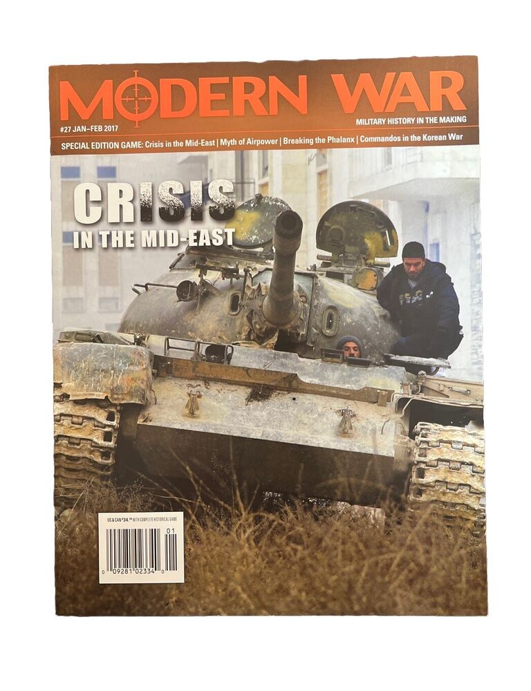 Modern War Magazine #27 With Military Board Game - Crisis: Kalingrad & Mosul