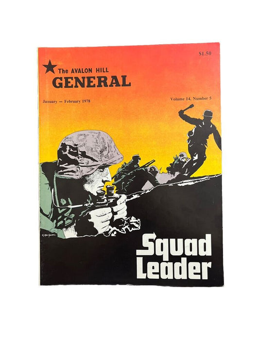 Avalon Hill The General Collectable Vintage Magazine Vol 14 #5-Squad Leader