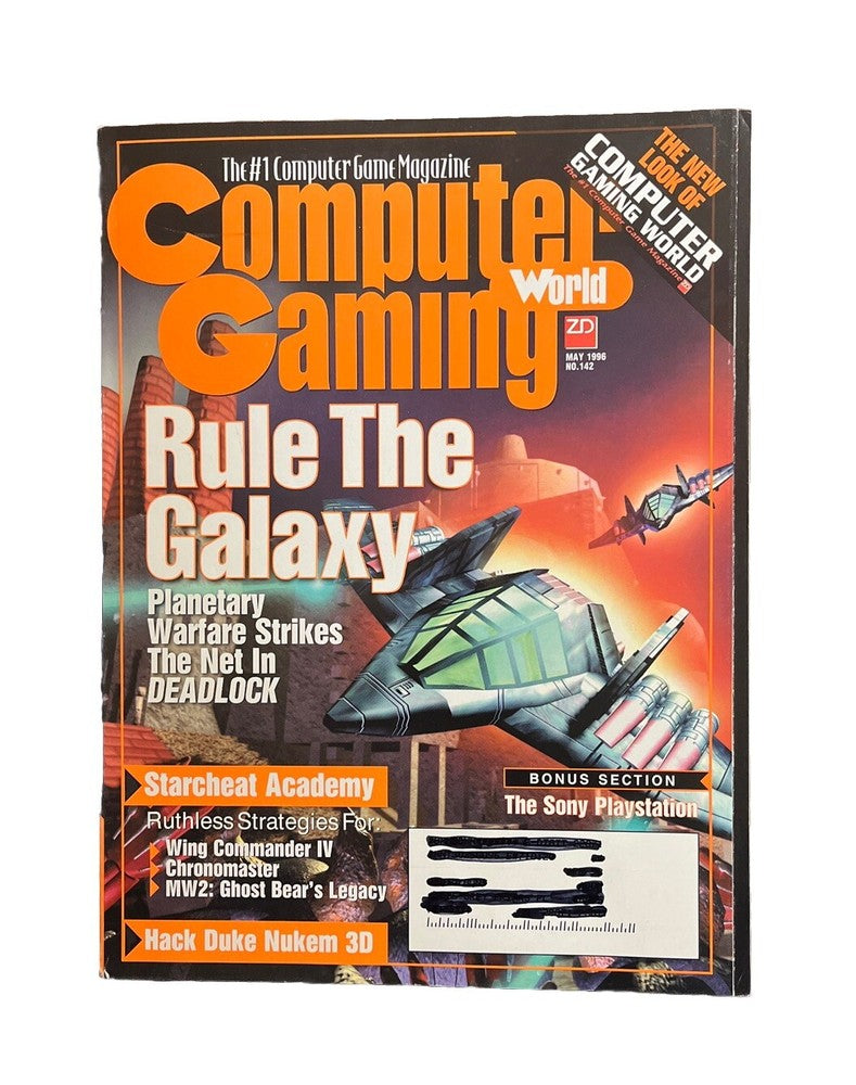 Classic Computer Gaming World Magazine #142 May 1996 Rule The Galaxy