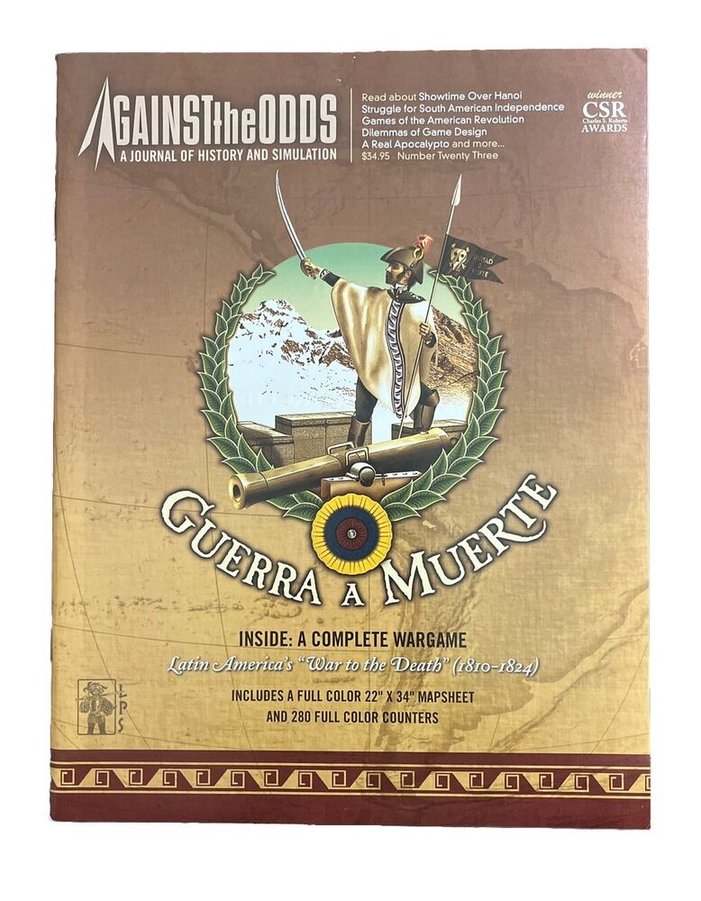 Against the Odds History Magazine #23 With Tabletop Wargame - Guerra A Muerte