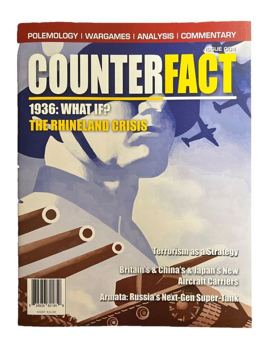 CounterFact Magazine #4 With Wargame 1936 - What If? The Rhineland Crisis