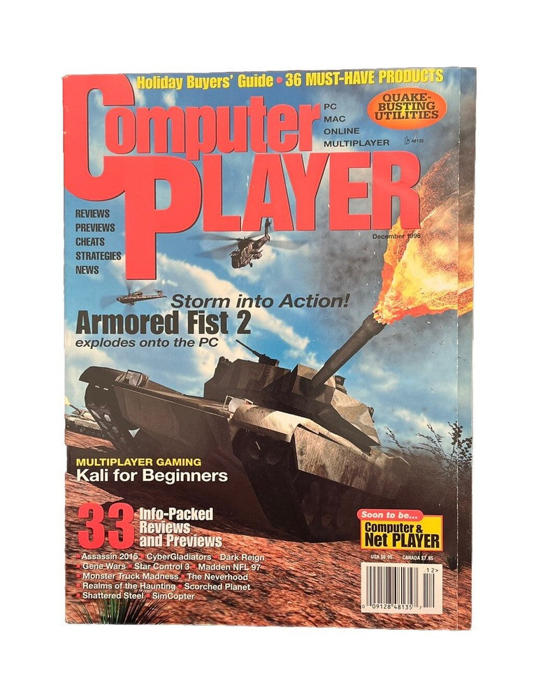 Classic Vintage Computer Player Collectable Magazine Vol.3 No.7 Armored Fist 2