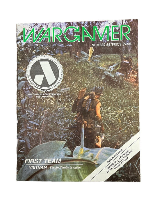 Vintage The WARGAMER Magazine #56 First Team Vietnam The Air Cavalry In Action