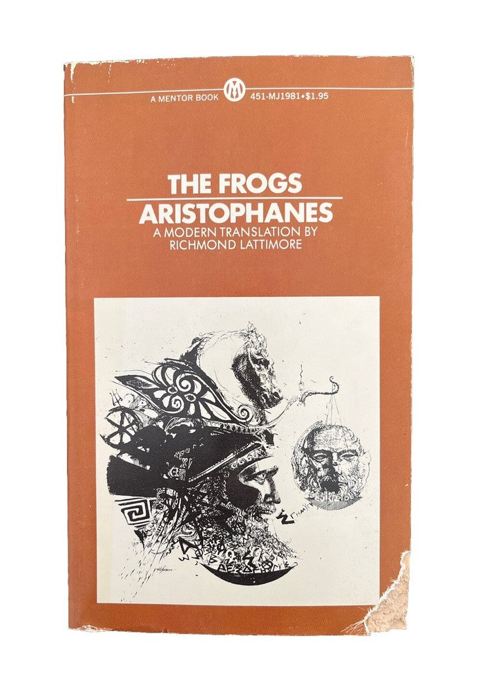 Classic Collectable Greek Comedy Play Book The Frogs By Aristophanes