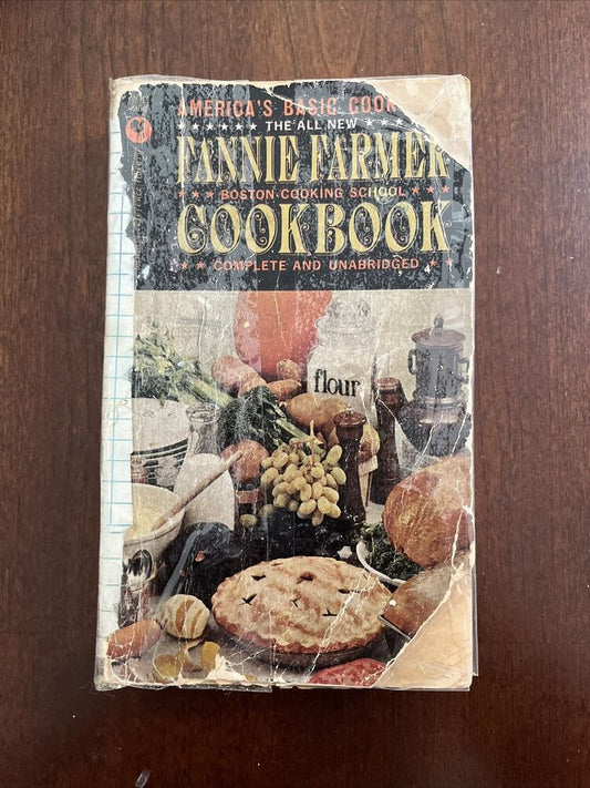 The All New Fannie Farmer Boston Cooking School Cookbook 10th Ed Paperback