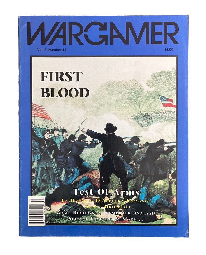 Collectable Vintage WARGAMER Magazine VOL.2 #16 Nov-Dec 1989 - First Blood