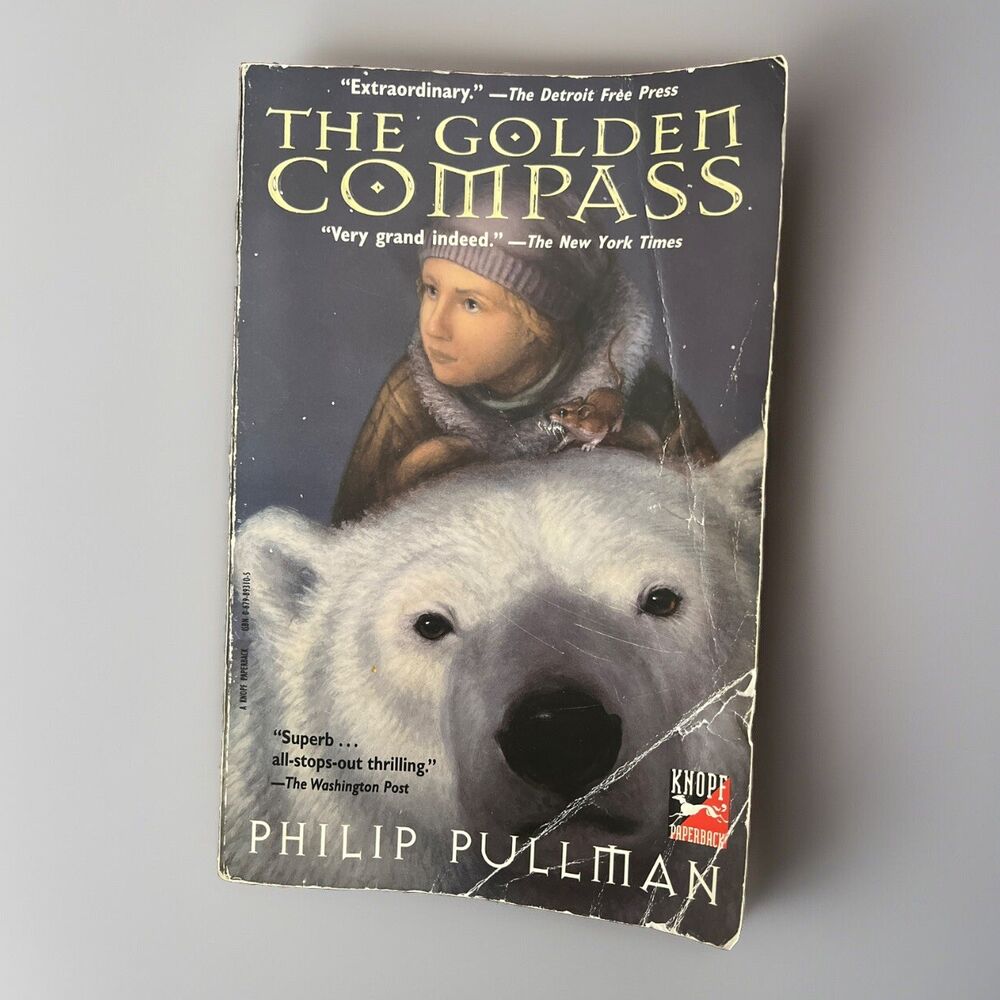 the Golden Compas by Philip Pullman Knopf Paperback 1998