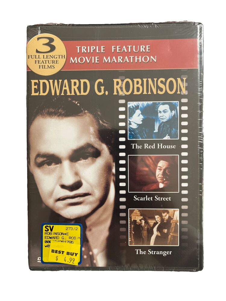 Edward G. Robinson DVD Triple Feature: The Red House Scarlet Street The Stranger